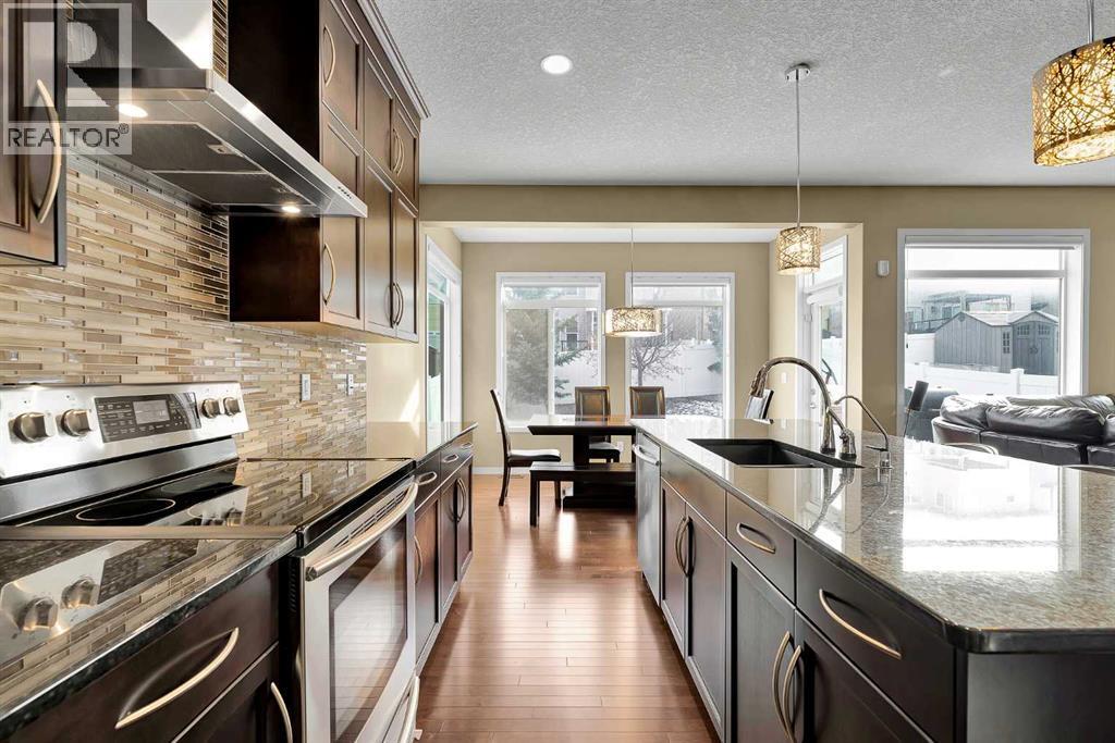 88 Nolanfield Crescent Nw, Calgary, AB - Indoor Photo Showing Kitchen With Stainless Steel Kitchen With Upgraded Kitchen
