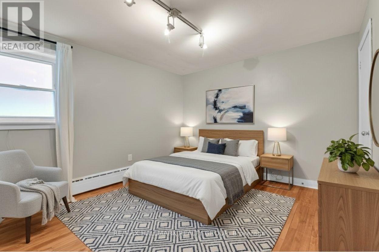 Unit # 1 - Bedroom (Virtually stage) - 55 Ivy Crescent, Ottawa, ON - Indoor Photo Showing Bedroom