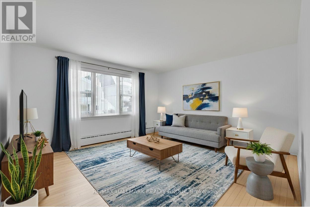 Unit # 2 - Living Room (Virtually stage) - 55 Ivy Crescent, Ottawa, ON - Indoor Photo Showing Living Room