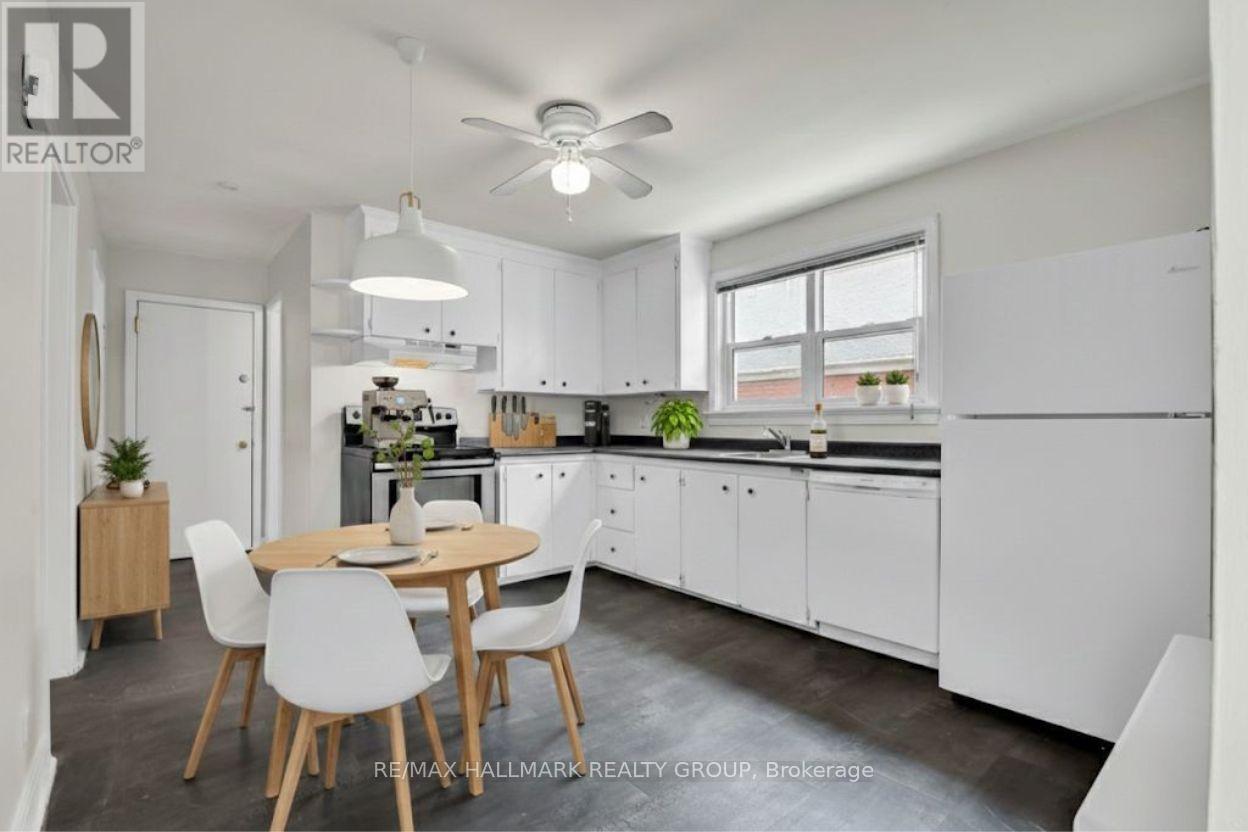 Unit # 2 - Kitchen / Eat-in Area (virtually stage) - 55 Ivy Crescent, Ottawa, ON - Indoor