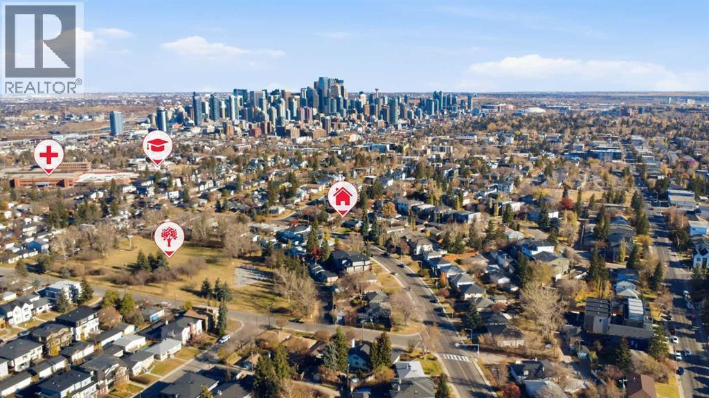 2314 Richmond Road Sw, Calgary, AB - Outdoor With View