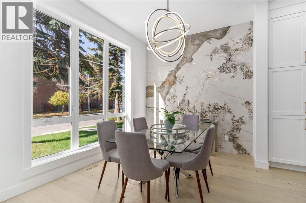 Sample from Developer's past project - 2902 14 Avenue, Calgary, AB - Indoor Photo Showing Dining Room