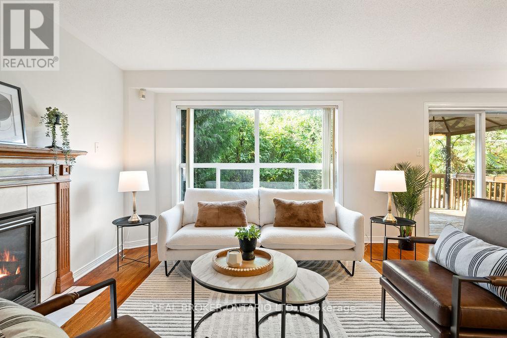 2 Sherring Crescent, Ottawa, ON - Indoor Photo Showing Living Room With Fireplace