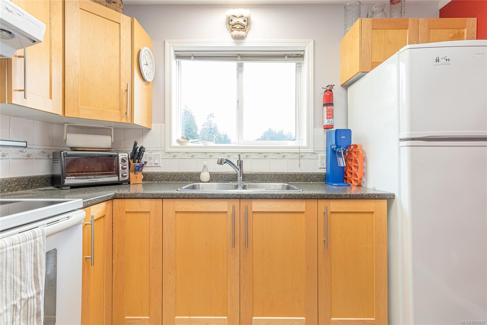 305B-3000 Oak St, Chemainus, BC - Indoor Photo Showing Kitchen With Double Sink