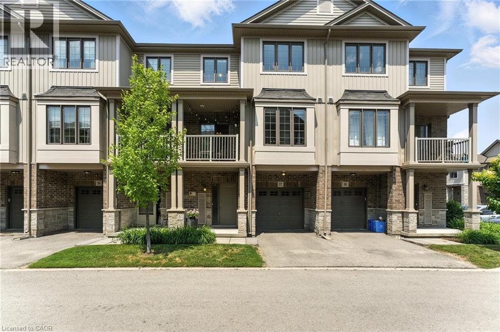 377 Glancaster Road Unit# 37, Ancaster, ON - Outdoor With Balcony With Facade
