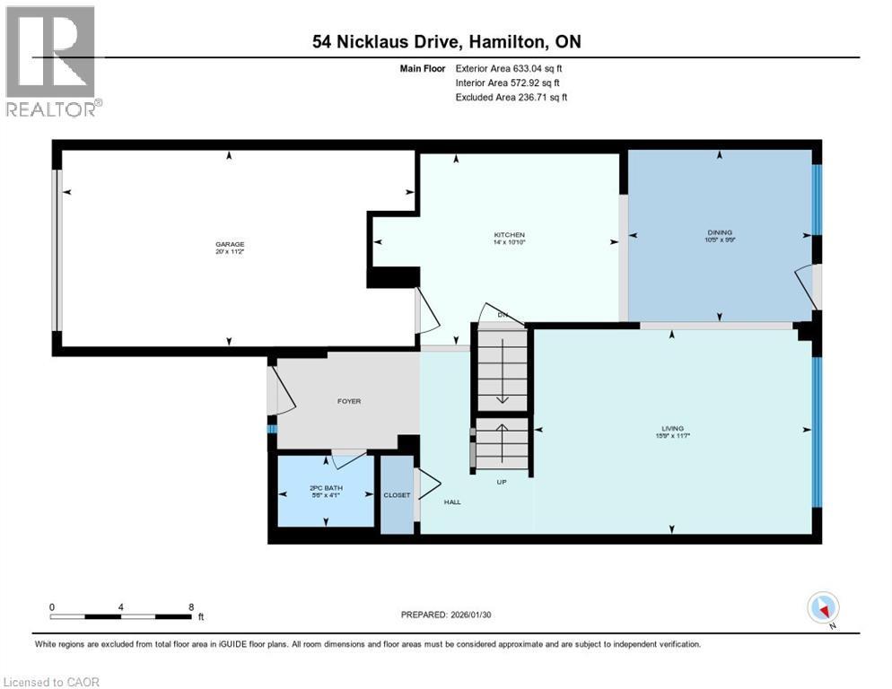 View of home floor plan - 54 Nicklaus Drive, Hamilton, ON - Other