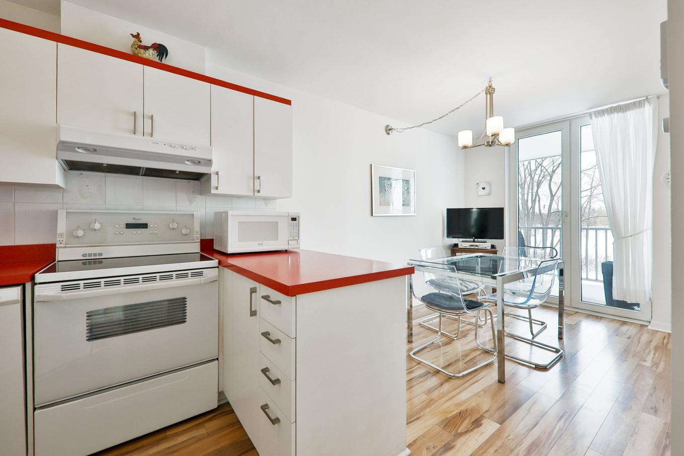 Cuisine - 307-520 Place Juge-Desnoyers, Laval (Pont-Viau), QC - Indoor Photo Showing Kitchen