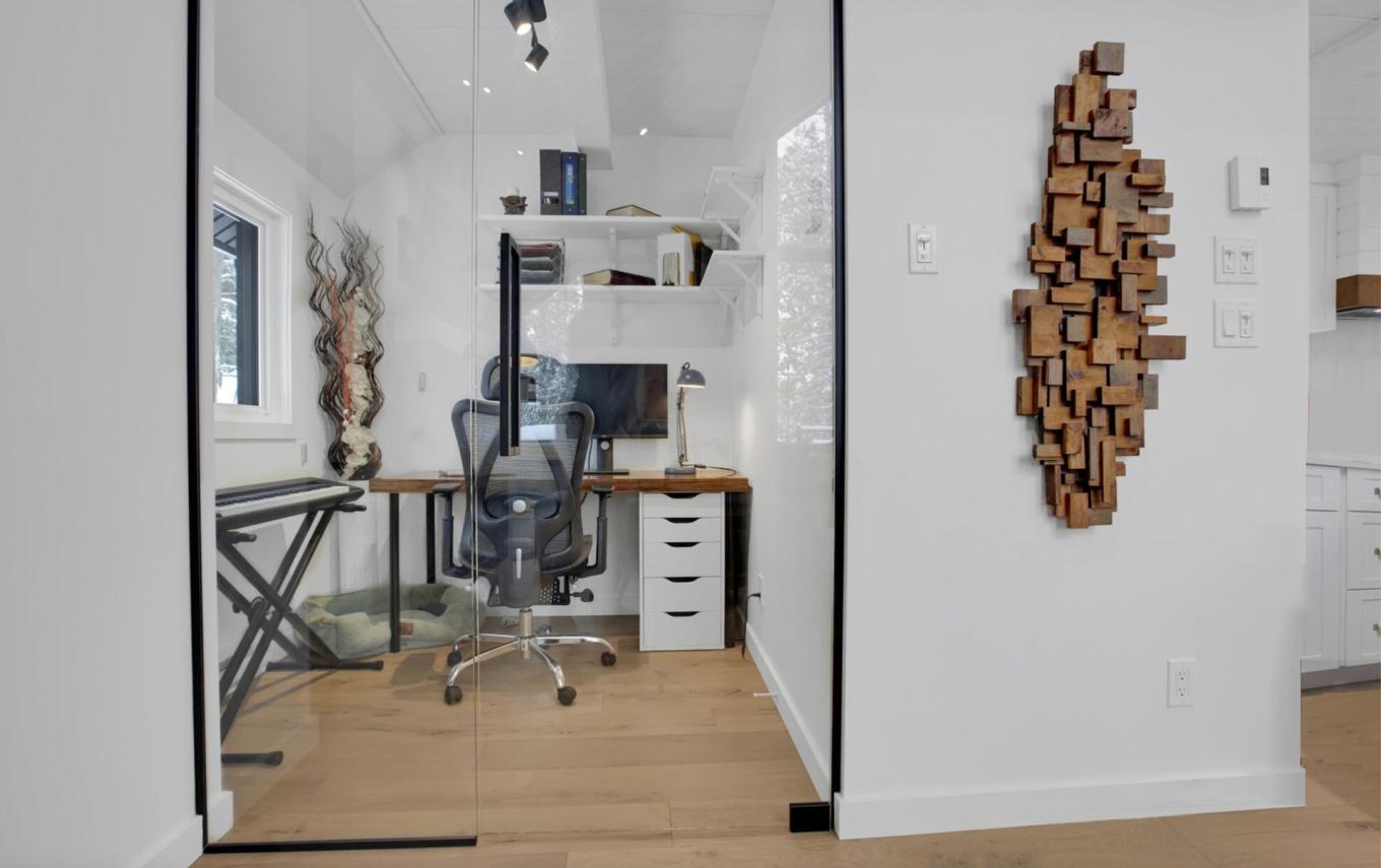 Bureau - 9-1875 Ch. De Georgeville, Magog, QC - Indoor Photo Showing Office