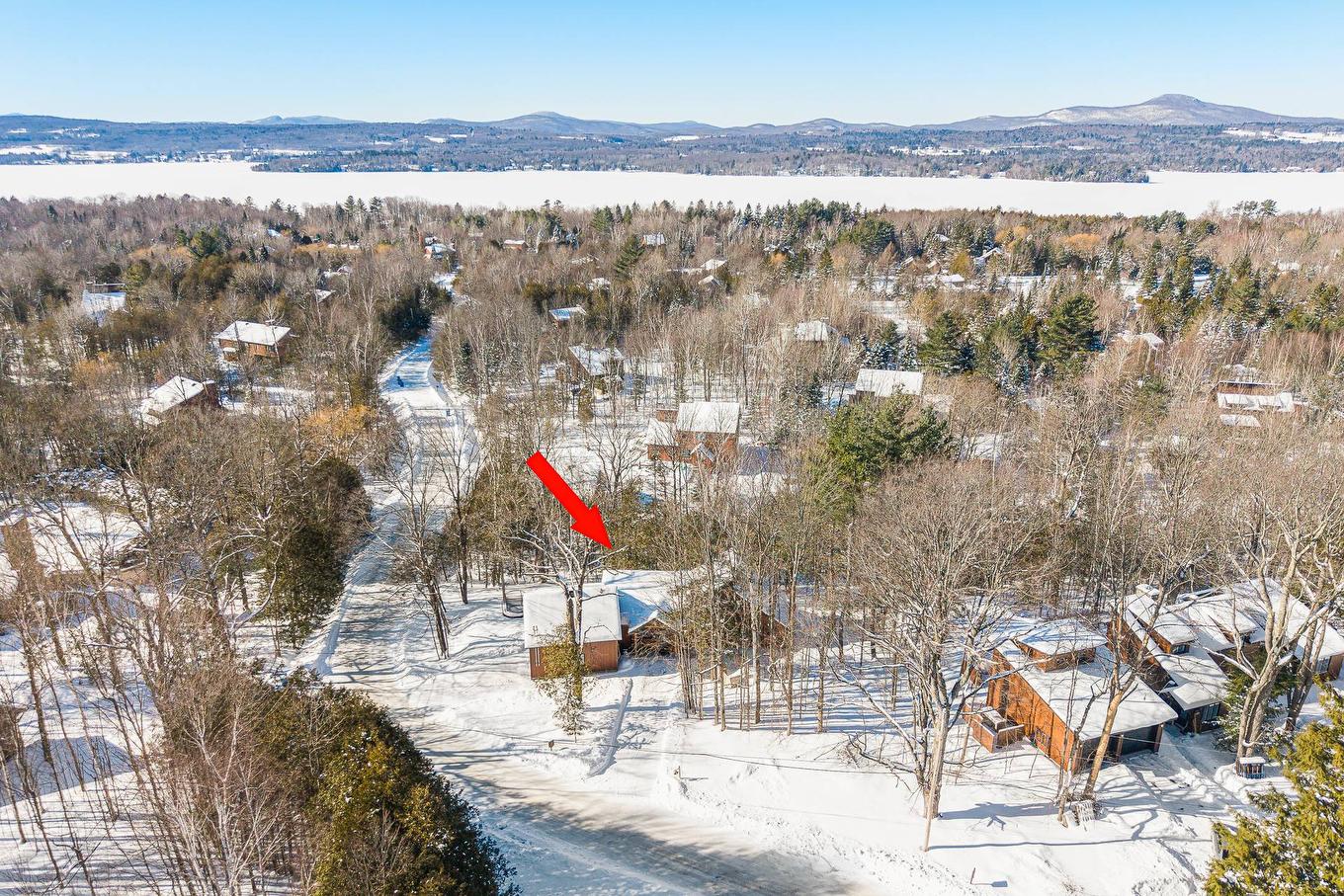 Photo aérienne - 9-1875 Ch. De Georgeville, Magog, QC - Outdoor With Body Of Water With View