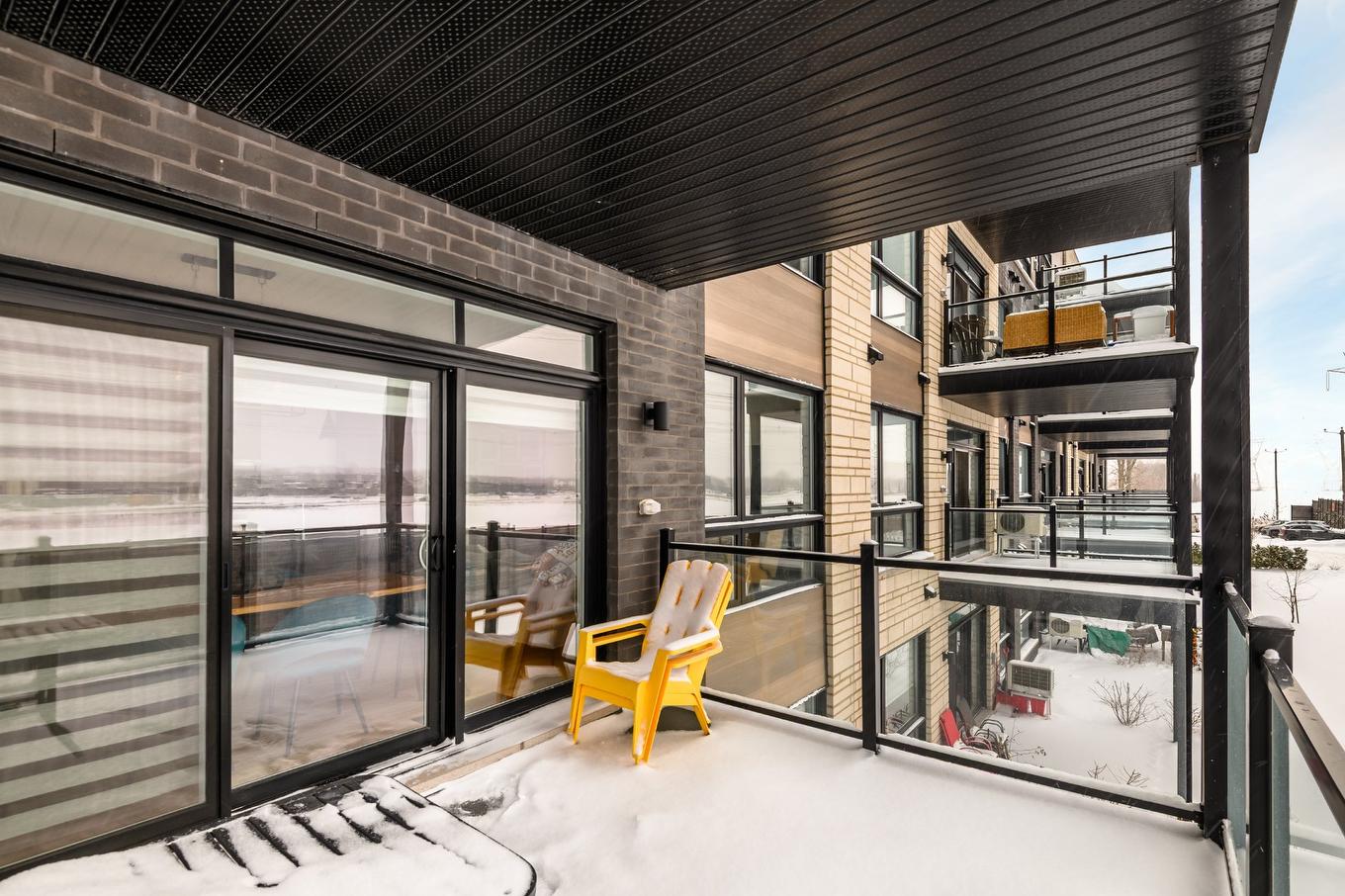 Balcony - 206-3660 Rue Roland-Marquette, Longueuil (Saint-Hubert), QC - Outdoor With Exterior