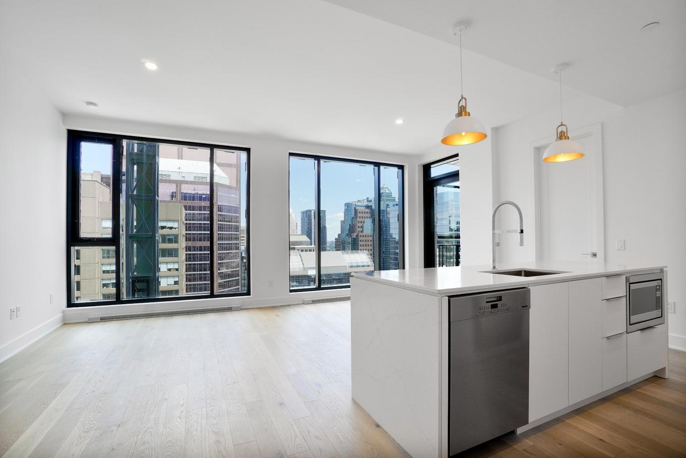 Vue d'ensemble - Ph2605-2060 Rue Peel, Montréal (Ville-Marie), QC - Indoor Photo Showing Kitchen