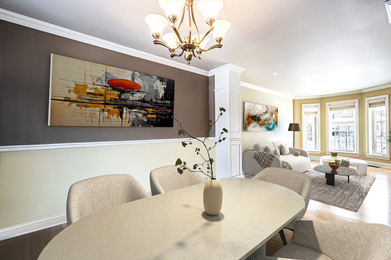 Dining room - 24 Rue Du Syrah, Kirkland, QC - Indoor Photo Showing Dining Room