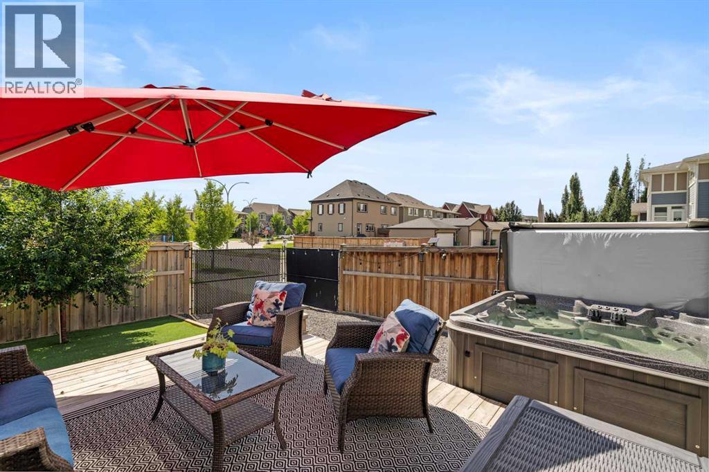 103 Masters Rise Se, Calgary, AB - Outdoor With Deck Patio Veranda With Exterior