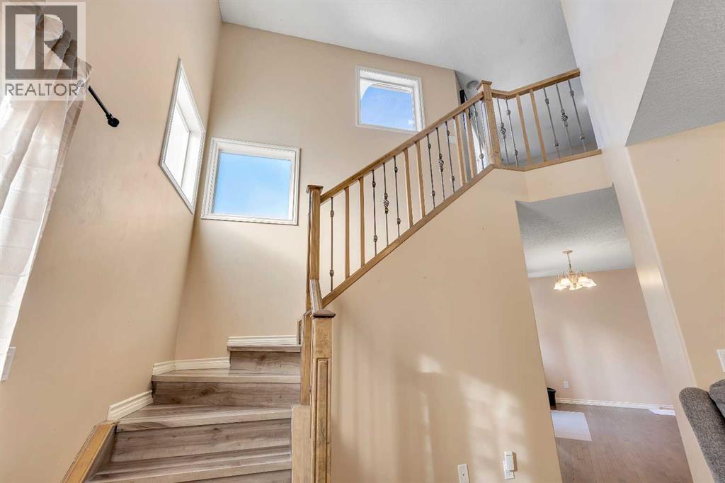 Staircase - 60 Sherwood Way Nw, Calgary, AB - Indoor Photo Showing Other Room
