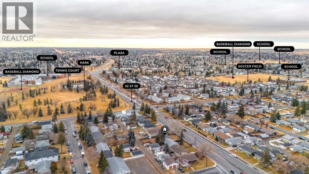 1527 52 Street Se, Calgary, AB - Outdoor With View