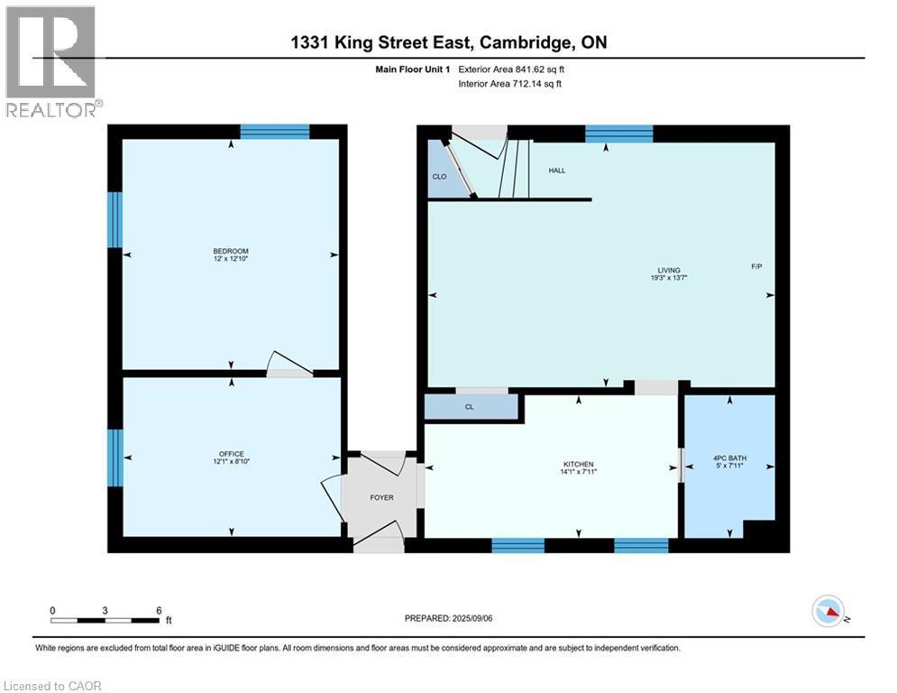 View of room layout - 1331 King Street E, Cambridge, ON - Other