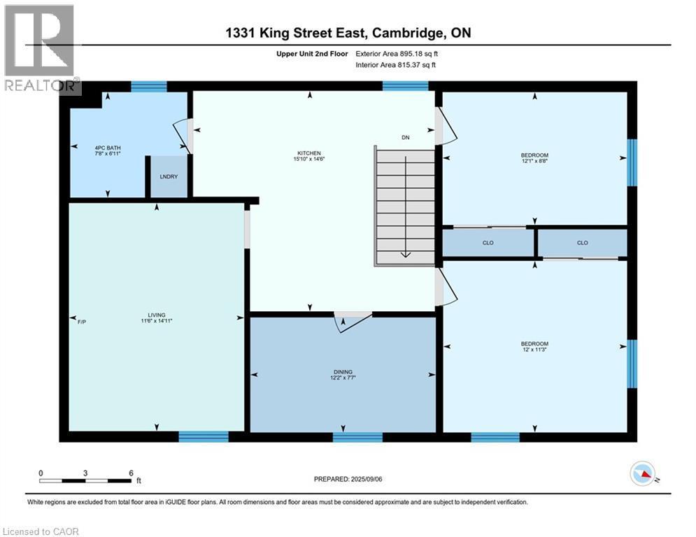 View of floor plan / room layout - 1331 King Street E, Cambridge, ON - Other