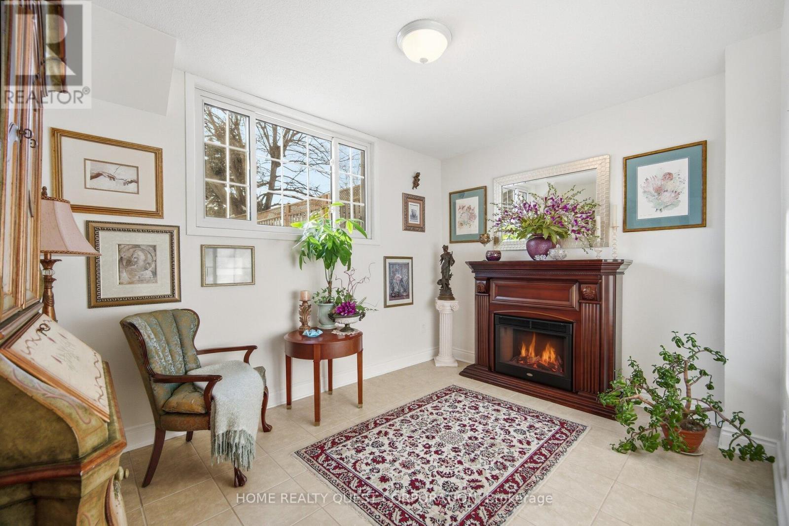 6330 Lorca Crescent, Mississauga, ON - Indoor Photo Showing Other Room With Fireplace