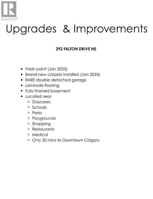 292 Falton Drive Ne, Calgary, AB - Other