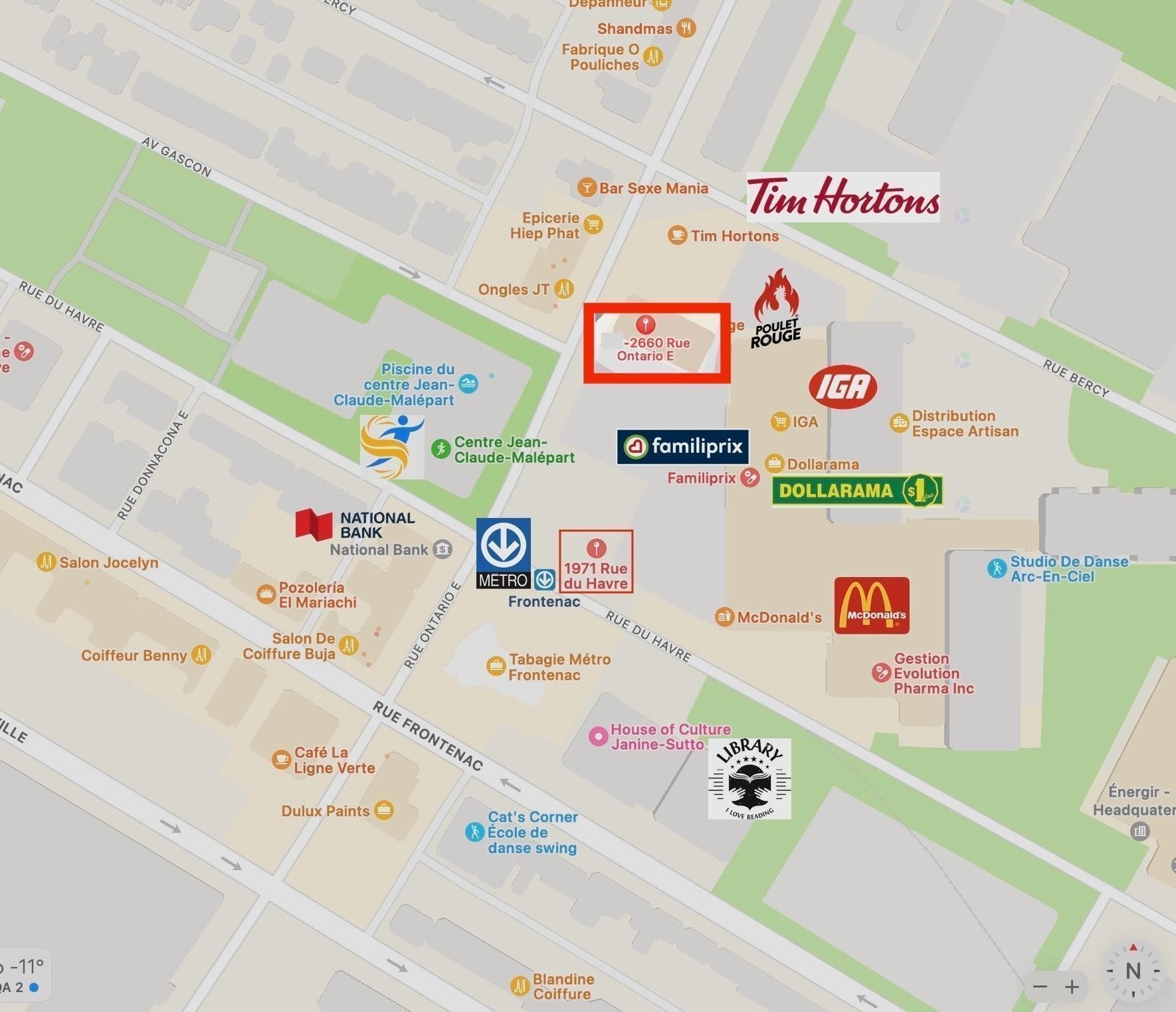 Nearby - 210-2660 Rue Ontario E., Montréal (Ville-Marie), QC - Other
