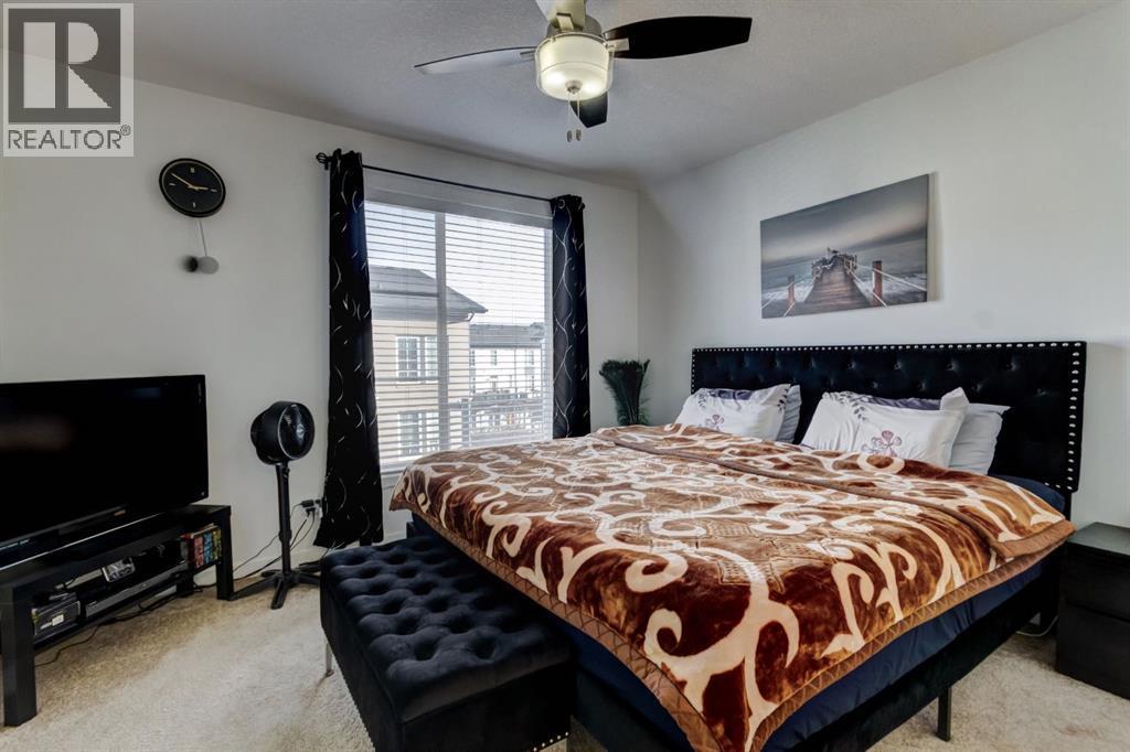 888 Walgrove Boulevard Se, Calgary, AB - Indoor Photo Showing Bedroom