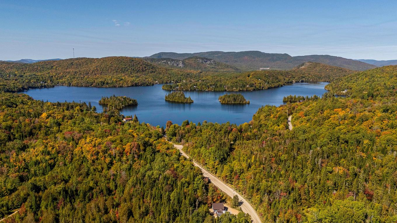 Photo aérienne - 1730 Ch. Du 9E-Rang, Sainte-Lucie-Des-Laurentides, QC - Outdoor With Body Of Water With View