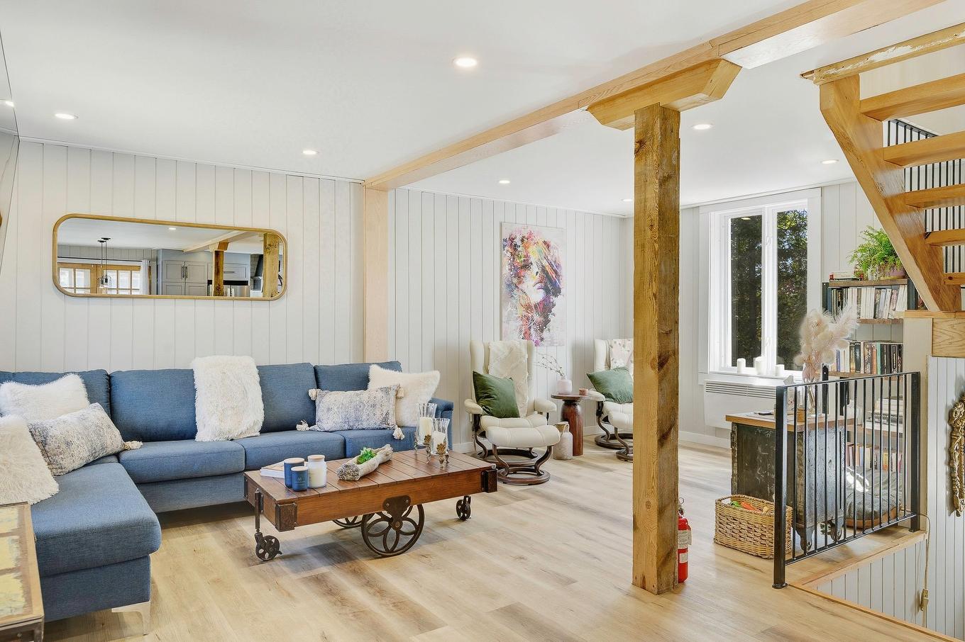 Salon - 1730 Ch. Du 9E-Rang, Sainte-Lucie-Des-Laurentides, QC - Indoor Photo Showing Living Room