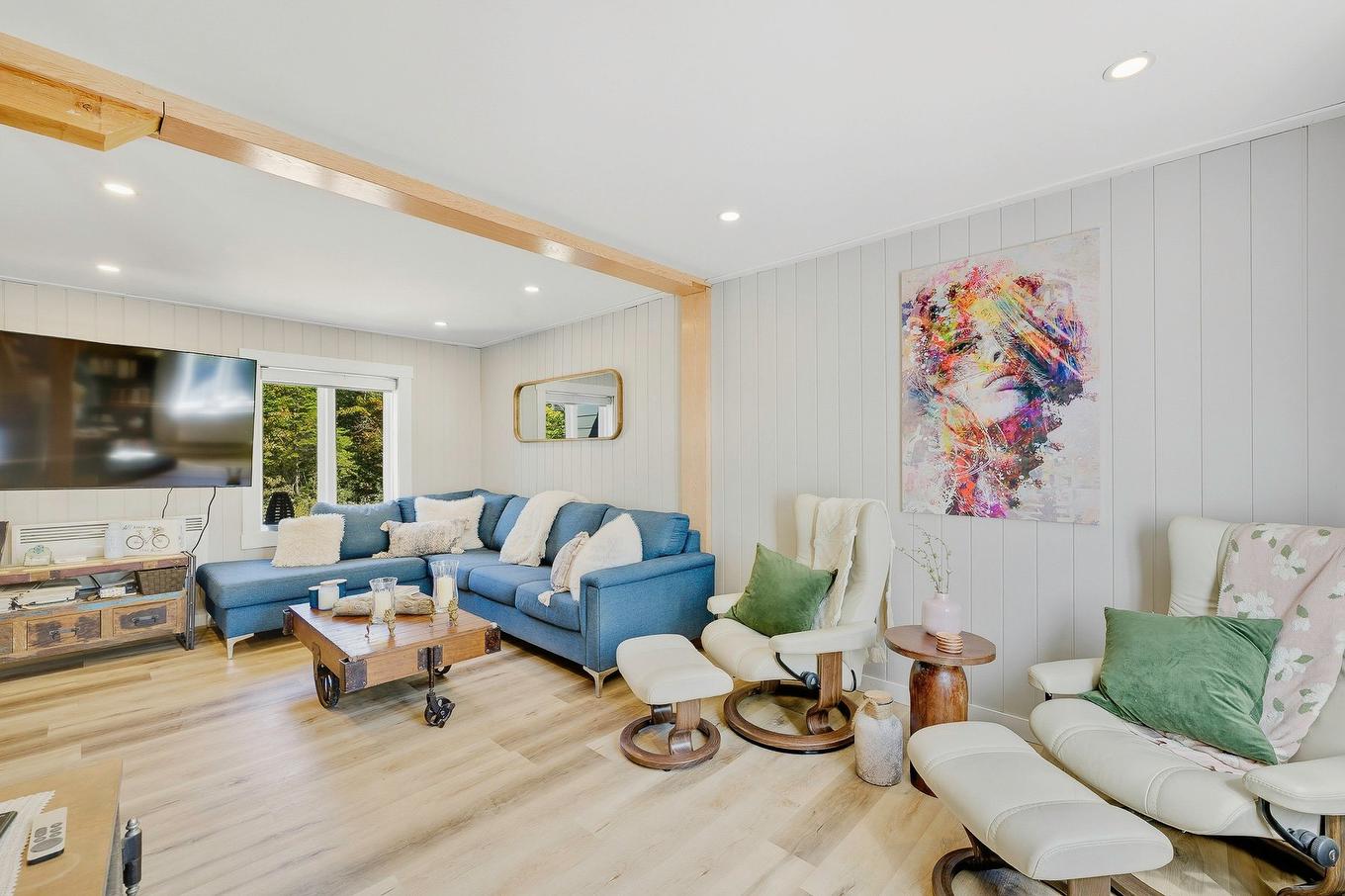 Salon - 1730 Ch. Du 9E-Rang, Sainte-Lucie-Des-Laurentides, QC - Indoor Photo Showing Living Room