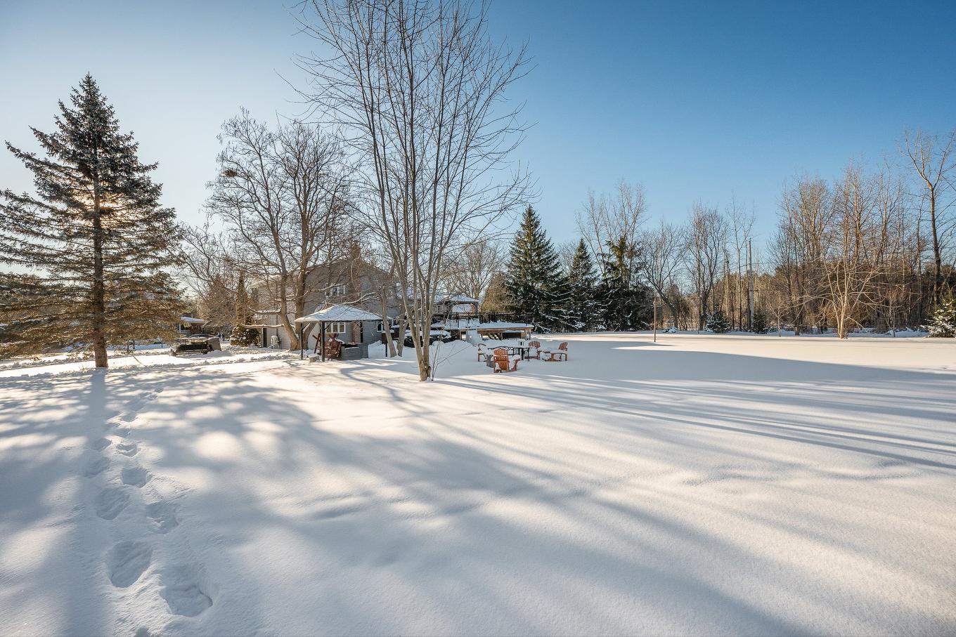 Backyard - 175 Allée Des Cigales, Saint-Jean-Sur-Richelieu, QC - Outdoor With View