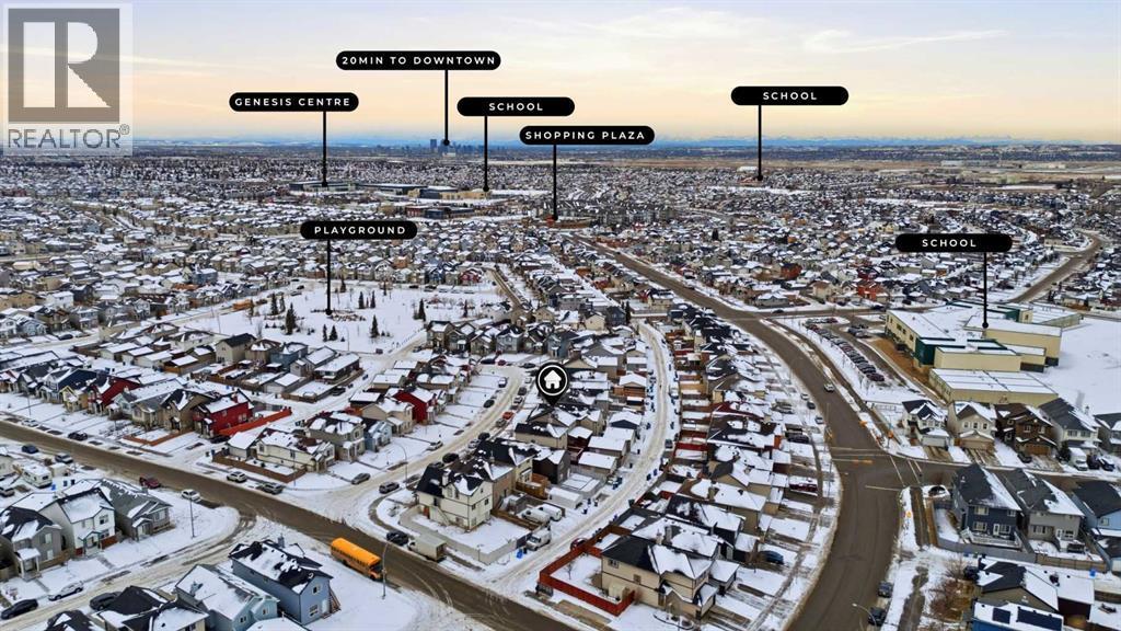 81 Saddlemont Road Ne, Calgary, AB - Outdoor With View