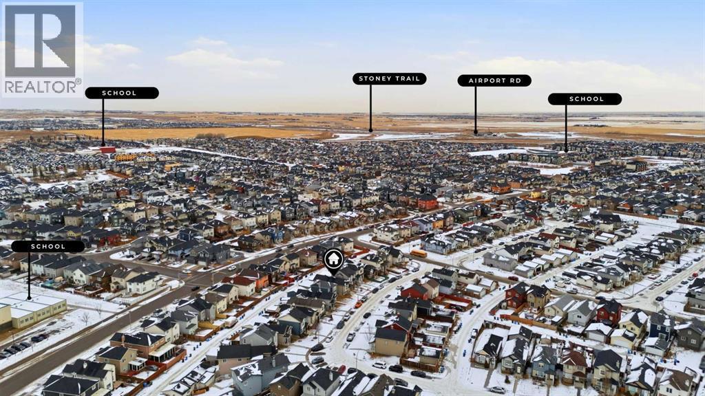 81 Saddlemont Road Ne, Calgary, AB - Outdoor With View