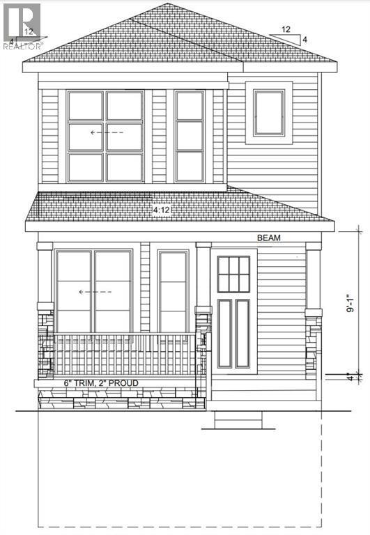 Front Elevation - 1975 Mccaskill Drive, Crossfield, AB - Other