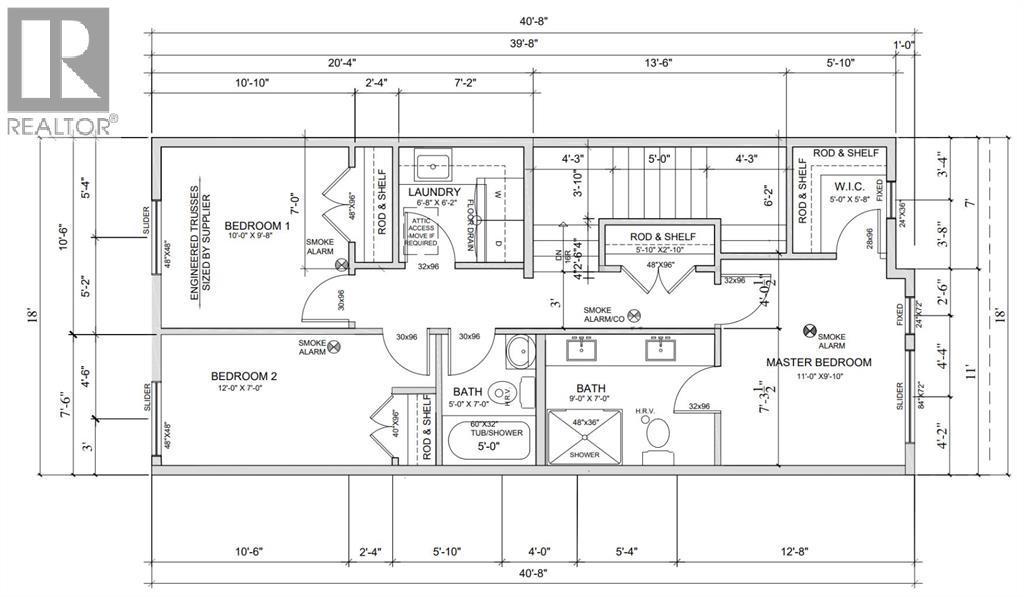 Second Floor Plan - 1975 Mccaskill Drive, Crossfield, AB - Other