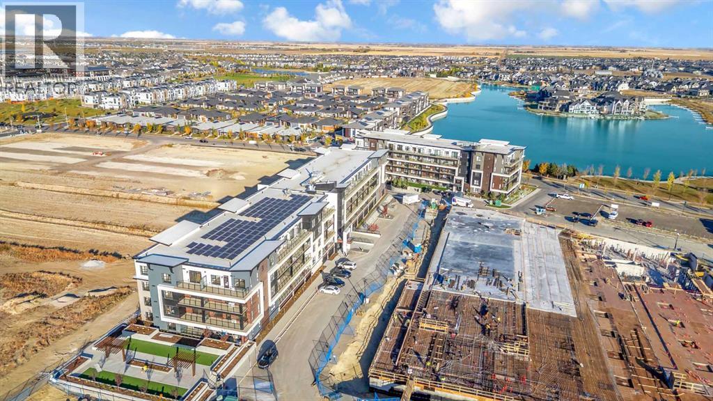 7209, 1802 Mahogany Boulevard, Calgary, AB - Outdoor With Body Of Water With View