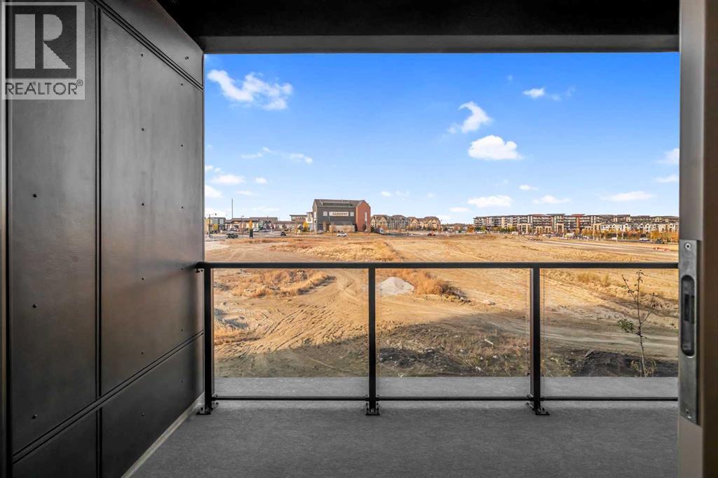 7209, 1802 Mahogany Boulevard, Calgary, AB - Outdoor With Balcony With View