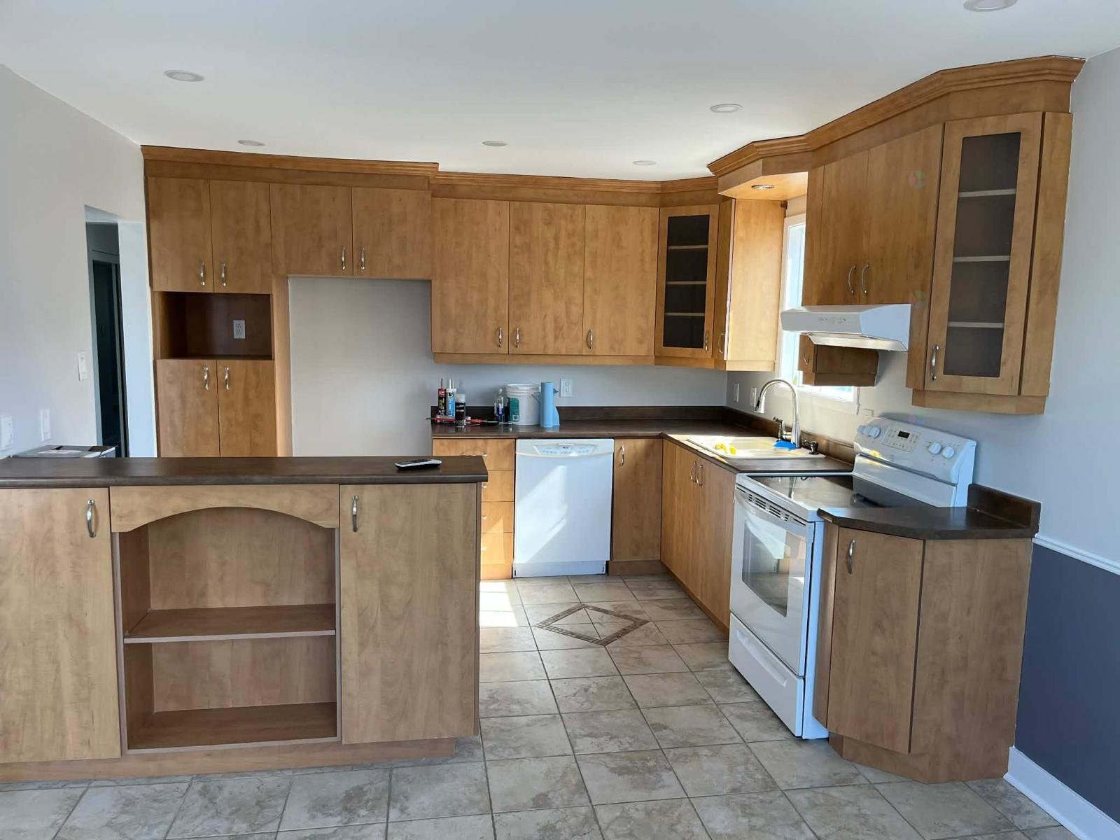 Kitchen - 202-293 Rue De Montmartre, Saint-Jean-Sur-Richelieu, QC - Indoor Photo Showing Kitchen