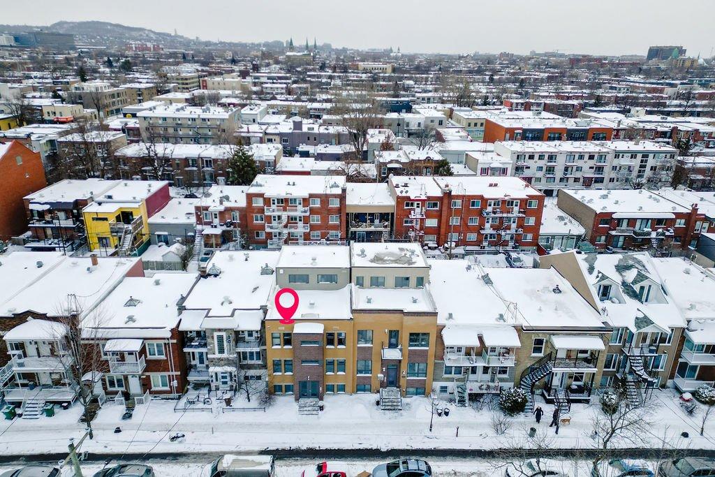 Overall view - 6556 Rue Chabot, Montréal (Rosemont/La Petite-Patrie), QC - Outdoor With View