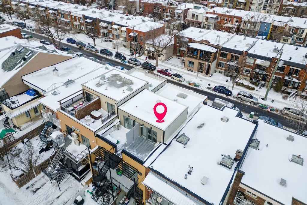 Overall view - 6556 Rue Chabot, Montréal (Rosemont/La Petite-Patrie), QC - Outdoor With View