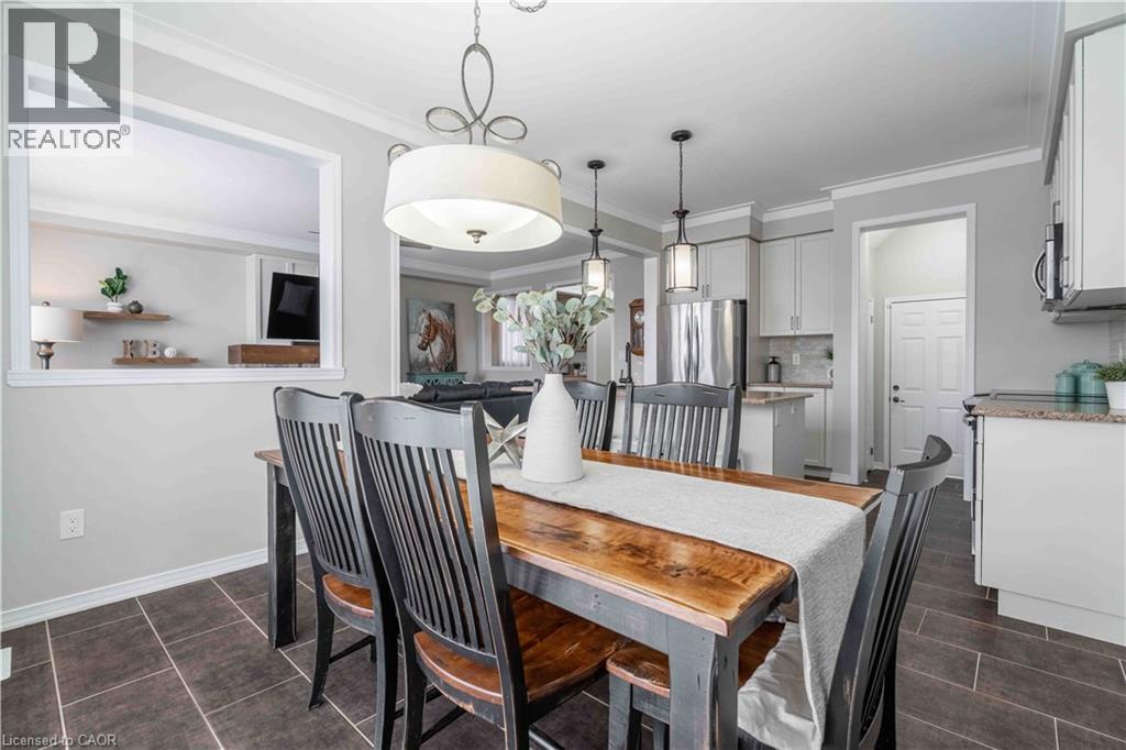 Dining space - 115 Larry Crescent, Caledonia, ON - Indoor Photo Showing Other Room
