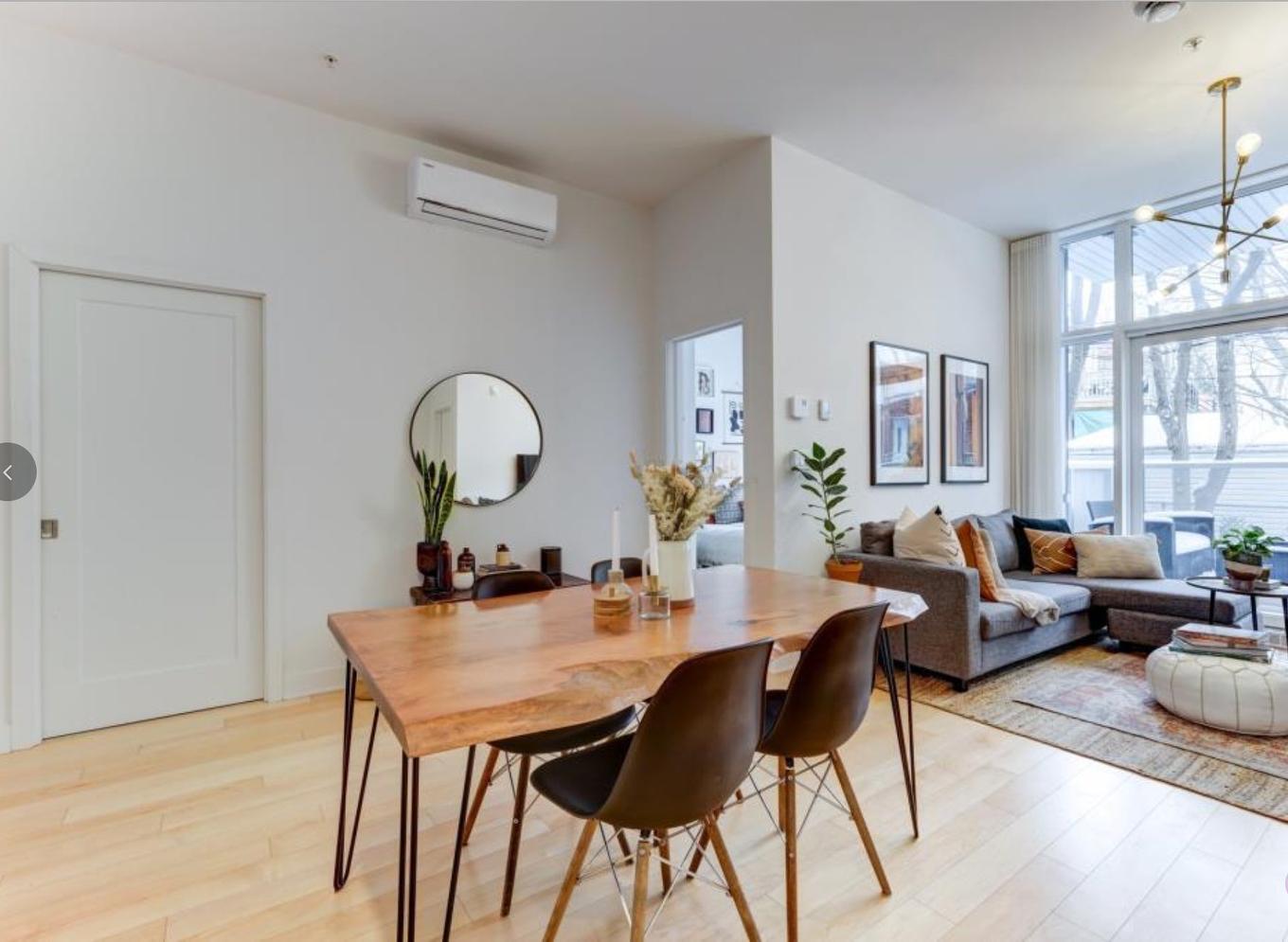 Living room - 109-2500 Rue Dandurand, Montréal (Rosemont/La Petite-Patrie), QC - Indoor