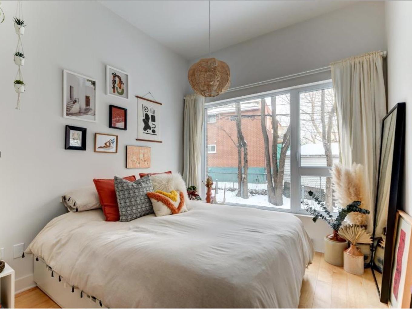 Bedroom - 109-2500 Rue Dandurand, Montréal (Rosemont/La Petite-Patrie), QC - Indoor Photo Showing Bedroom