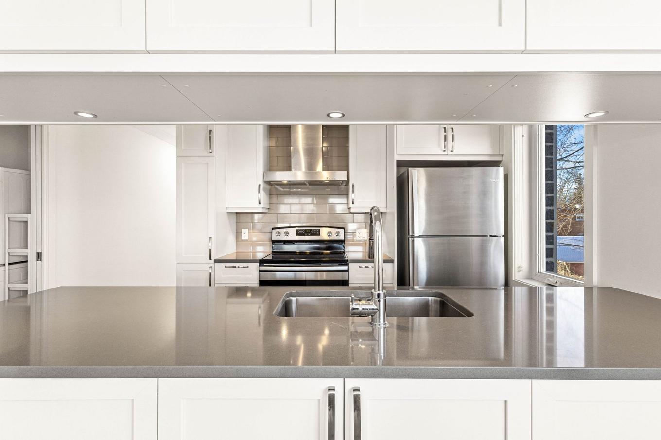 Kitchen - 2362 Rue Marquette, Longueuil (Le Vieux-Longueuil), QC - Indoor Photo Showing Kitchen With Double Sink With Upgraded Kitchen