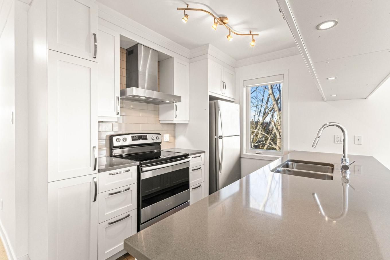 Kitchen - 2362 Rue Marquette, Longueuil (Le Vieux-Longueuil), QC - Indoor Photo Showing Kitchen With Double Sink With Upgraded Kitchen