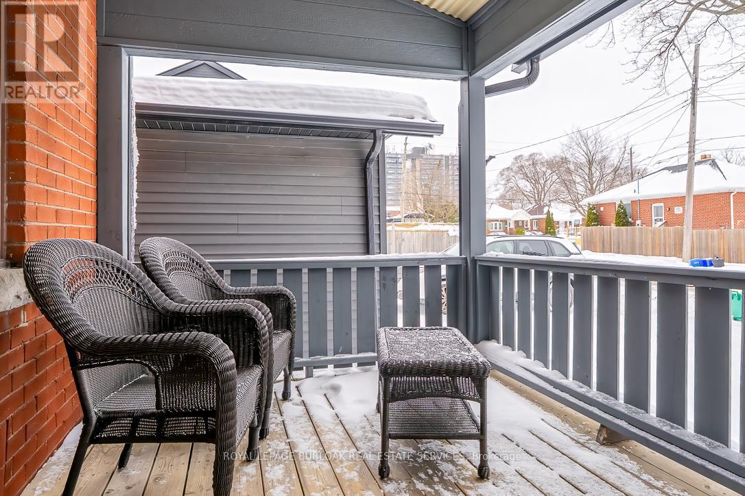 115 Prince George Avenue, Hamilton, ON - Outdoor With Deck Patio Veranda With Exterior