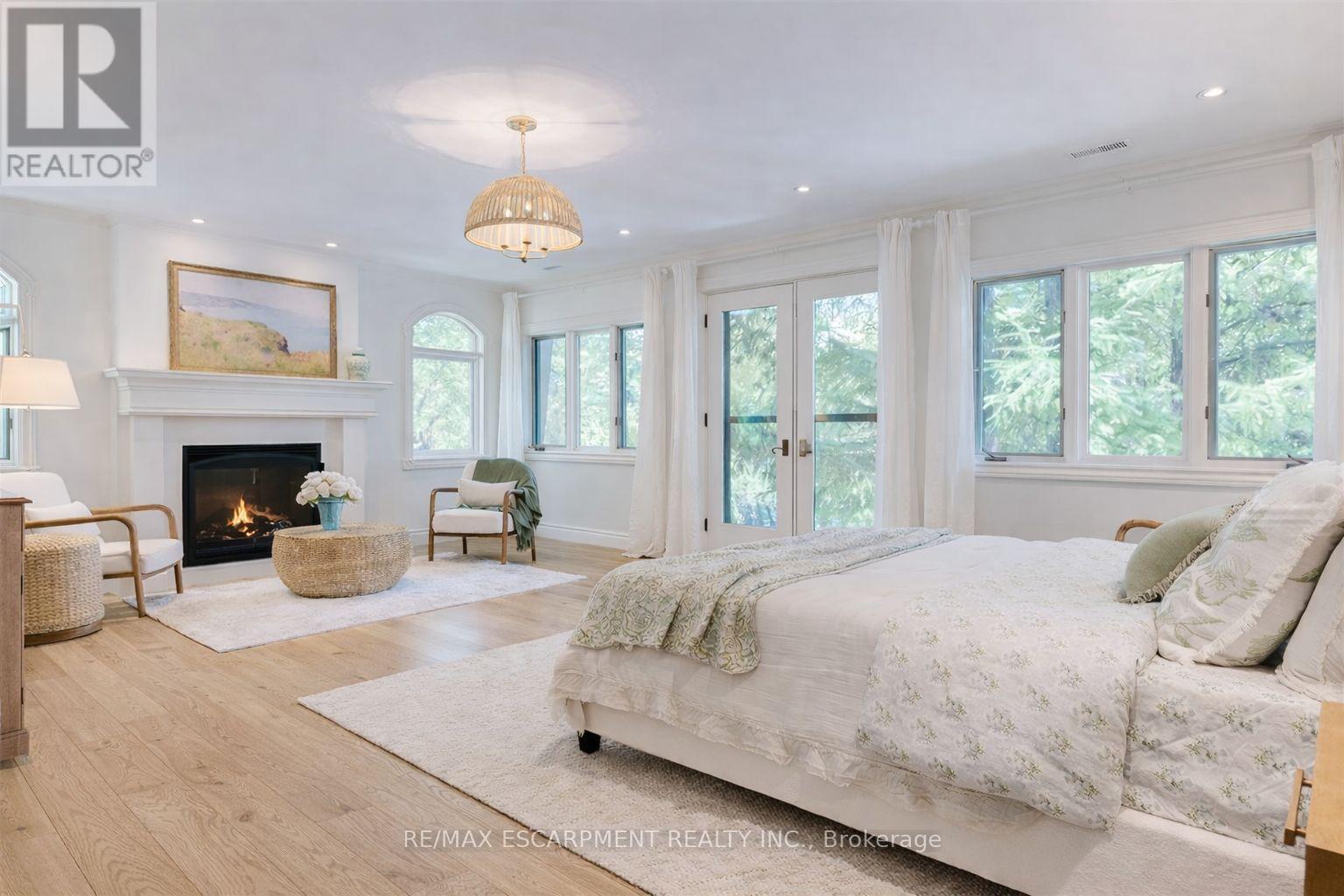 Virtual Rendering - 106 Appleby Place, Burlington, ON - Indoor Photo Showing Bedroom With Fireplace