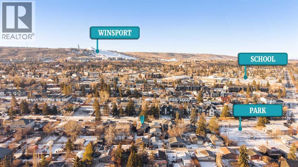 4608 70 Street Nw, Calgary, AB - Outdoor With View