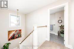 The second floor hallway. -