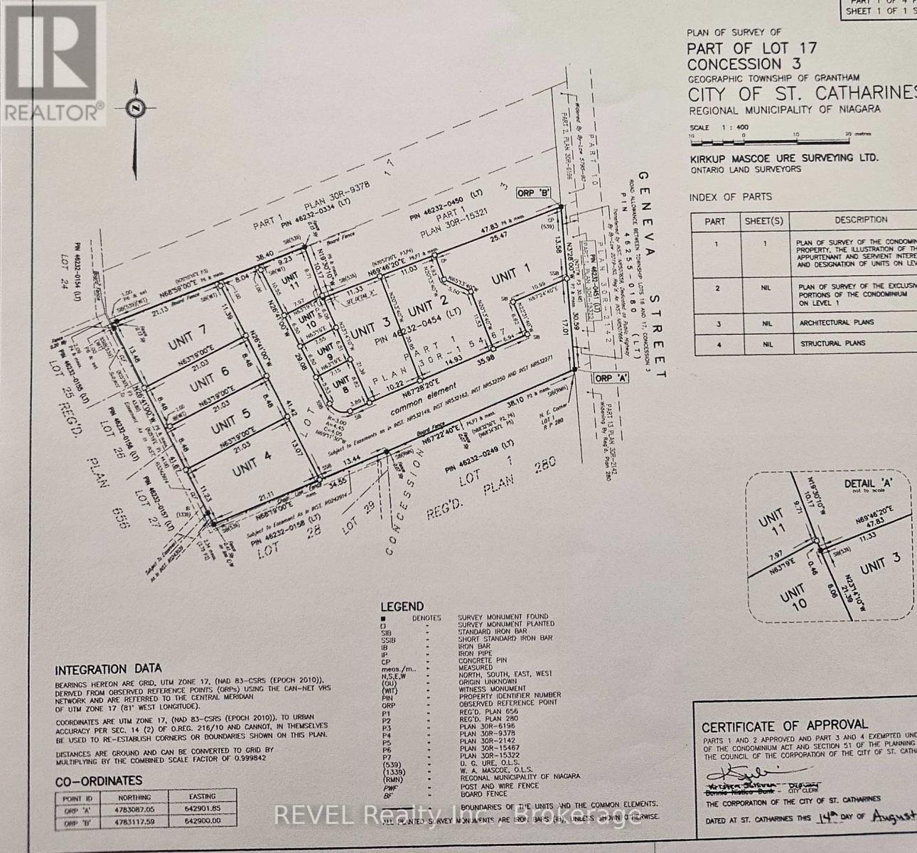 Site Plan of Princeton Common Development. - 1 Princeton Common Street, St. Catharines (Lakeport), ON