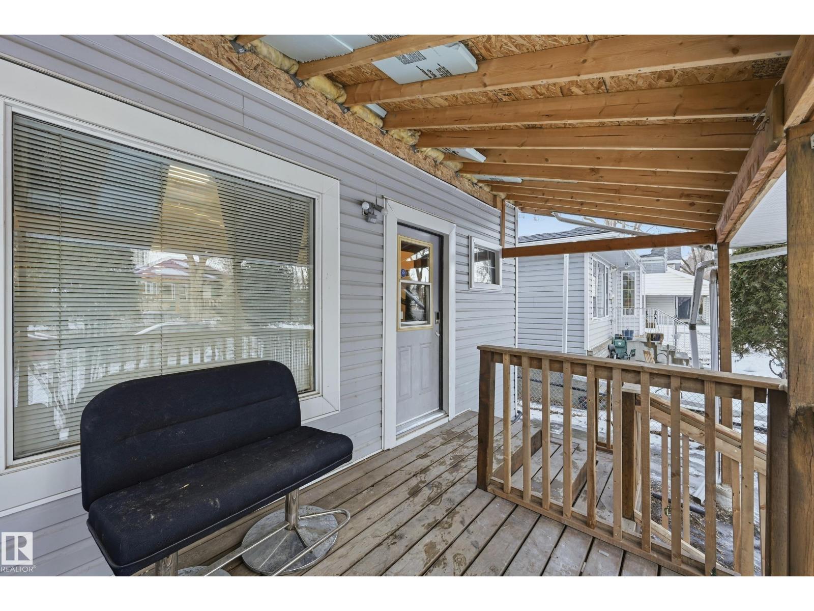 10656 93 St Nw, Edmonton, AB - Outdoor With Deck Patio Veranda With Exterior