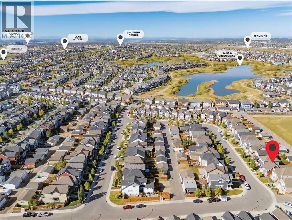 103 Masters Heights Se, Calgary, AB - Outdoor With Body Of Water With View